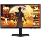 Refurbished AOC 24" FHD 180HZ 0.5ms Gaming Monitor 24G42E