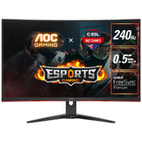 Refurbished AOC 32" FHD 240Hz 0.5ms Curved VA Monitor C32G2ZE