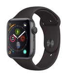 Apple Watch Series 4 (GPS 44MM ) - Space Grey Aluminum With Black Sport Band