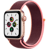 Apple Watch Series 5 (GPS + Cellular 44mm) -  Gold Aluminum With Rose Pink Milanese Loop