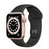 Apple Watch Series 5 (GPS + Cellular 40mm) - Gold Aluminum With Black Sport Band (Copy)