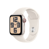 Apple Watch Series 6 (GPS + Cellular 40mm) -  Gold Aluminum With Sport Band White
