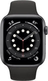 Apple Watch Series 6 (GPS + Cellular 44mm) -  Aluminum Space Grey With Black Sport Band