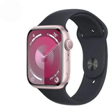 Apple Watch Series 9 ( GPS 41MM ) - Pink Aluminum With Black Sport Band