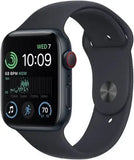 Apple Watch Series SE (2nd Gen) - Cellular - 44mm - Midnight with Midnight Solo Band