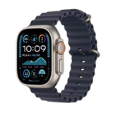 Apple Watch Ultra 2 - Cellular - 49mm - Natural Titanium with Black Sport Band