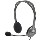 Logitech On-ear Headset Silver H110