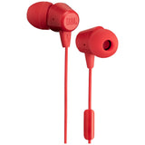 JBL C50HI Wired Earphones Red