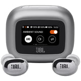 JBL Live Buds 3 Wireless Noise Cancelling Earbuds Silver