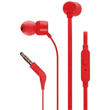 JBL Tune 110 In-Ear Headphones Red