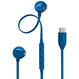 JBL Tune T305 USB-C Wired Headphones Blue