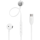 JBL Tune T305 USB-C Wired Headphones White