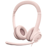 Logitech H390 USB Computer Headset Rose