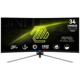Refurbished MSI MAG 34" UWQHD 180Hz 1ms Gaming Monitor 345CQR