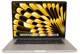 Refurbished Apple MacBook Air M3 15” (2024) - 8GB RAM, 256GB SSD, Starlight - 8-Core GPU