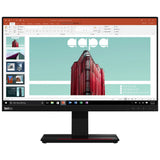 Refurbished Lenovo 24" FHD Touch Screen USB-C 90W PD Ergo Monitor T24t-20