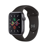 Apple Watch Series 5 (GPS 44mm) - Space Gray Aluminum With Black Sport Band