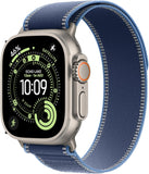 Apple Watch Ultra 3 - GPS + Cellular, 49mm , Natural Titanium With Blue Trail Loop