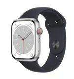 Refurbished Apple Watch Series 8 ( GPS + Cellular 41MM ) - Starlight Aluminum with Black Sport Band