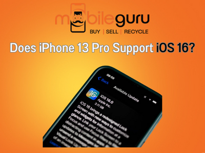 Does iPhone 13 Pro support iOS 16?