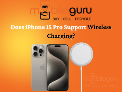 Does iPhone 15 Pro support wireless charging?