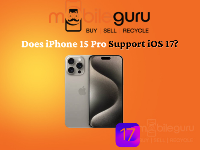 Does iPhone 15 Pro support iOS 17?