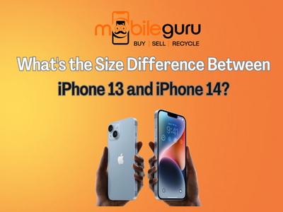 What's the size difference between iPhone 13 and iPhone 14?