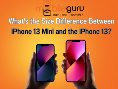 What's the size difference between iPhone 13 Mini and the iPhone 13?