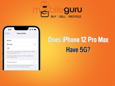 Does iPhone 12 Pro Max have 5G?