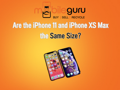 Are the iPhone 11 and iPhone XS Max the same size?