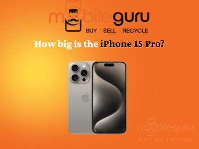 How big is the iPhone 15 Pro?