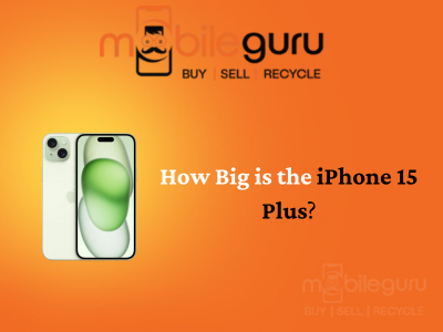 How big is the iPhone 15 plus?