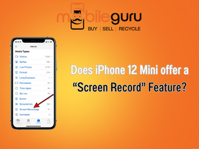 Does iPhone 12 Mini offer a “Screen Record” feature?