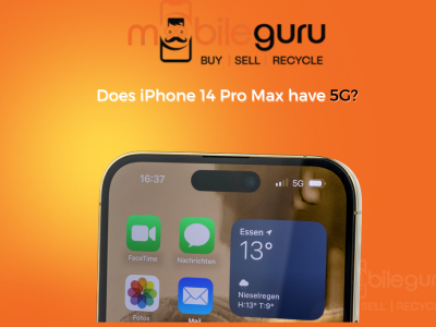 Does iPhone 14 Pro Max have 5G?