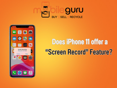 Does iPhone 11 offer a “Screen Record” feature?