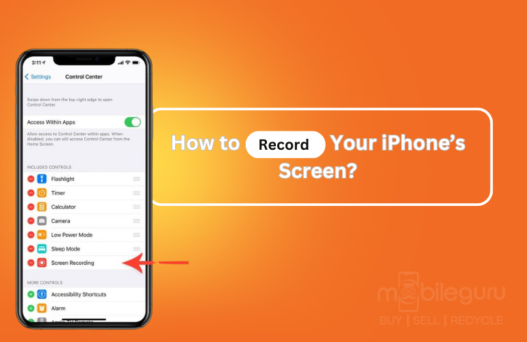 How to Record Your iPhone’s Screen