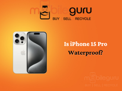 Is iPhone 15 Pro waterproof?