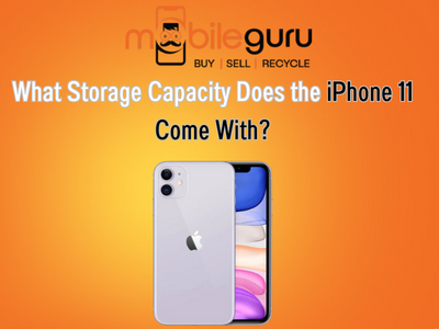 What storage capacity does the iPhone 11 come with?