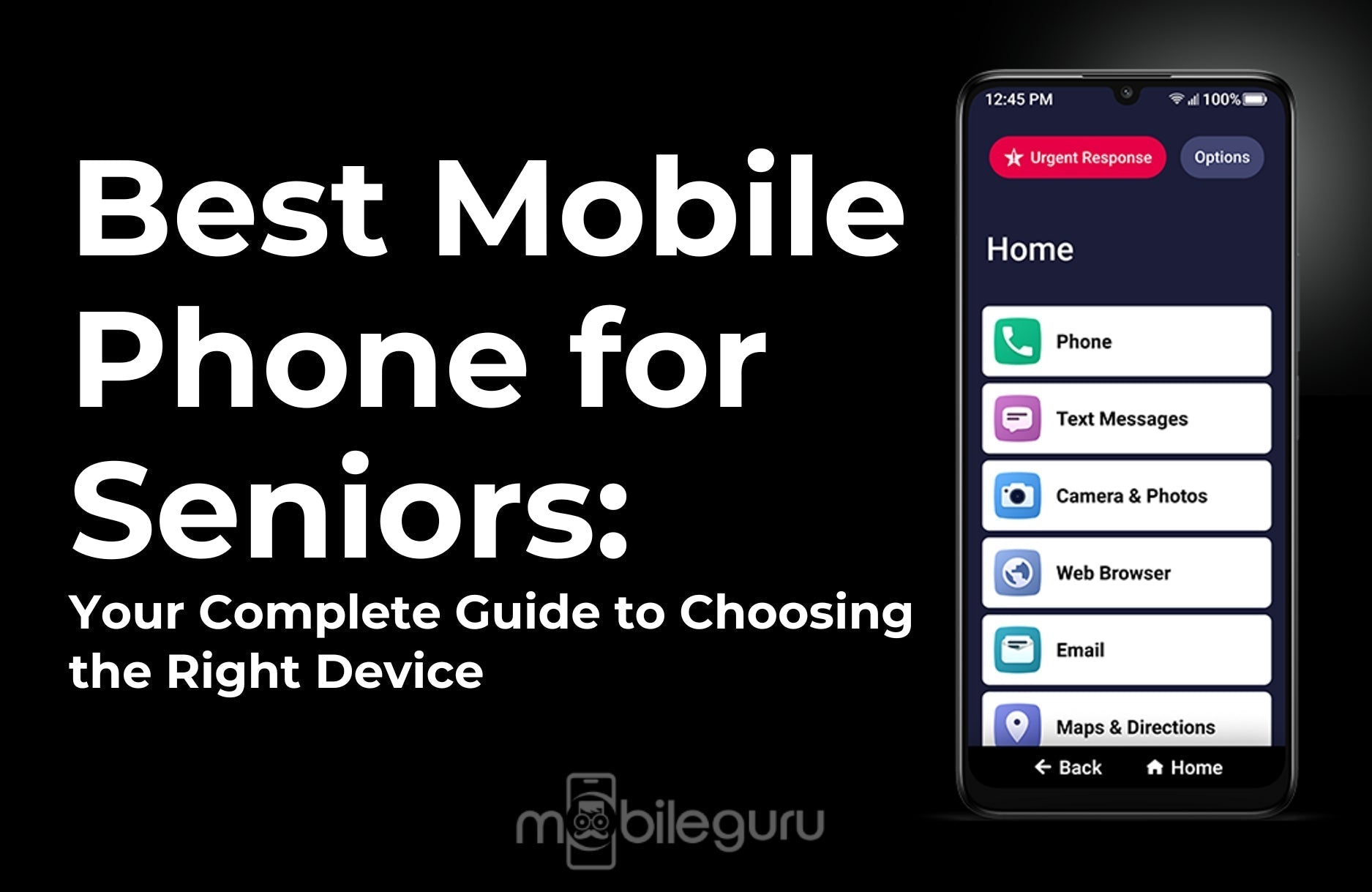 Best Mobile Phone for Seniors | Mobile Guru