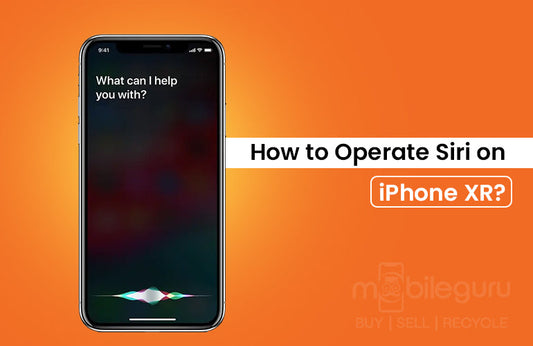 How to Operate Siri on iPhone XR?