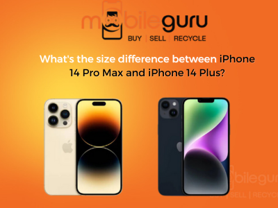What's the size difference between iPhone 14 Pro Max and iPhone 14 Plus?