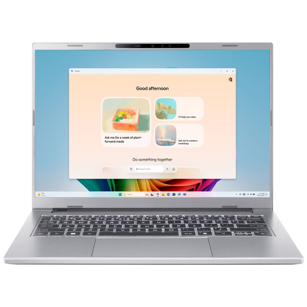 Refurbished Acer Aspire 14" CoPilot+ PC Ryzen AI 7 16GB/1TB