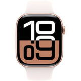 Apple Watch Series 10 (GPS + Cellular 42mm) -  Rose Gold  Aluminum - Sport Band White