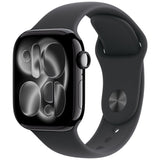 Apple Watch Series 11  (GPS + Cellular 42mm) -  Black Aluminum With Black Sport Bank