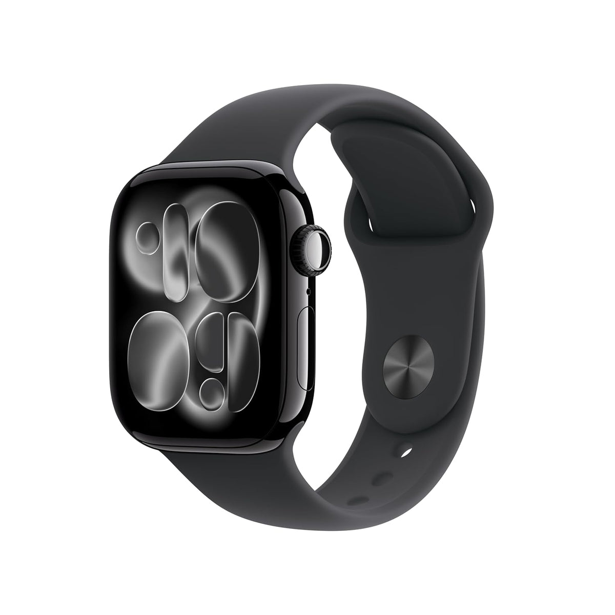 Refurbished Apple Watch Series 11 - GPS 42MM - Just Black Aluminum With Black Alpine Loop Band