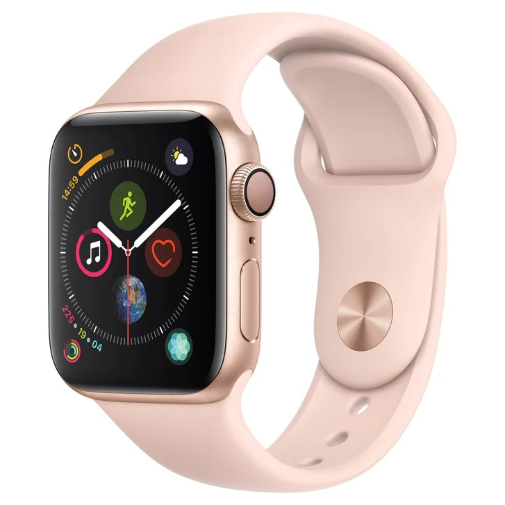 Apple Watch Series 4 (GPS + Cellular 40MM ) -  Gold Aluminum With Pink Sport Band