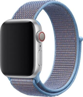 Apple Watch Series 4 (GPS + Cellular 44MM ) -  Space Grey Aluminum With Nylon Sky Blue