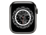 Apple Watch Series 7 (GPS + Cellular 41mm) -  Titanium With Black Sport Band