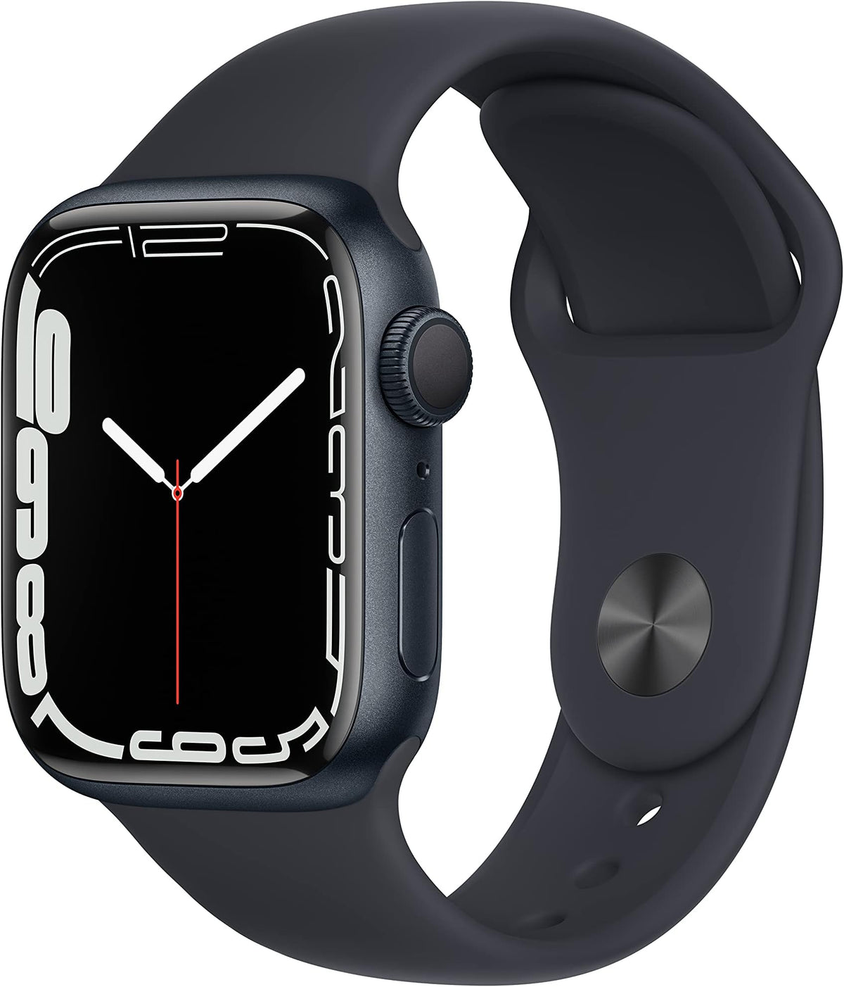 Apple Watch Series 7 (GPS 41mm) -  Midnight Aluminum with Midnight Sport Band