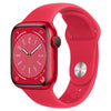Apple Watch Series 8 ( GPS + Cellular 41MM  ) -  Red Aluminum with Red Sport Bands